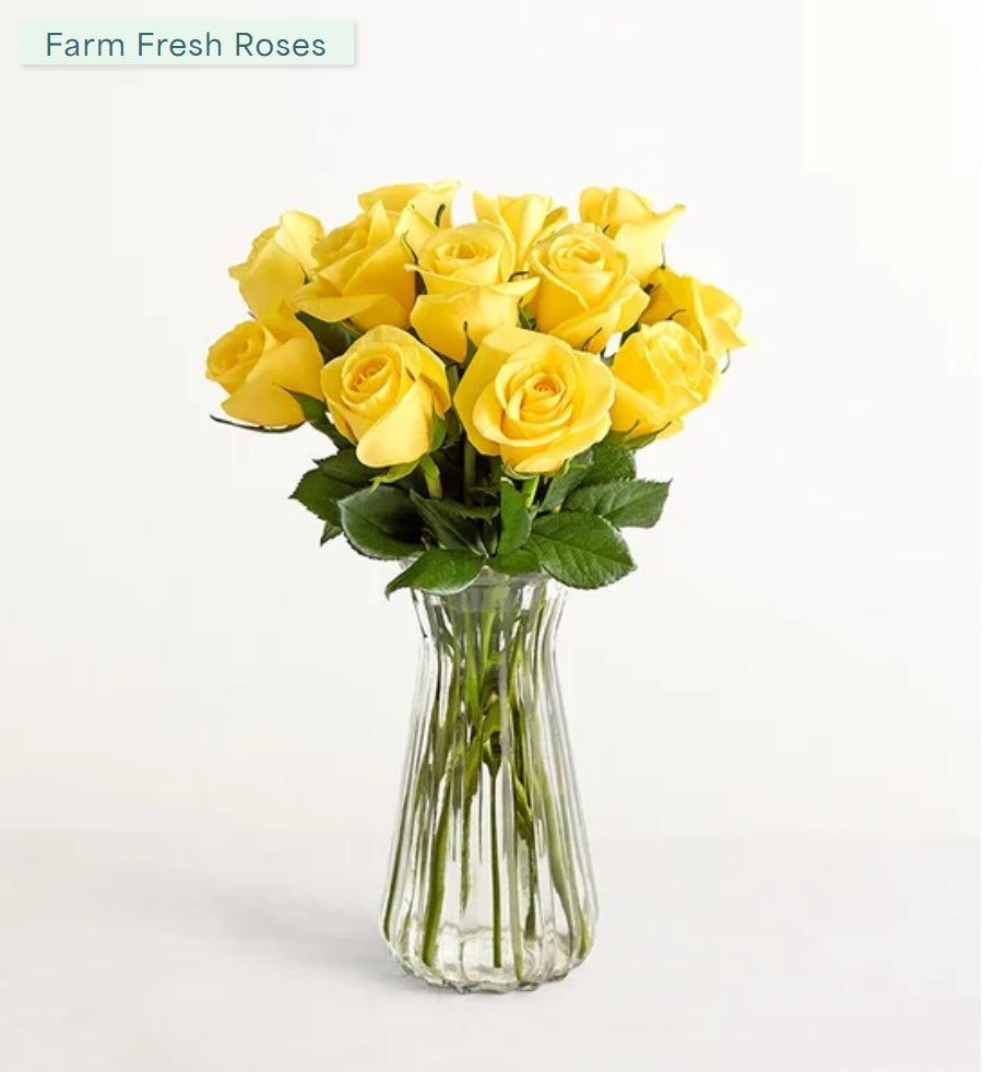 Yellow Roses – Unique Balloon Decorations